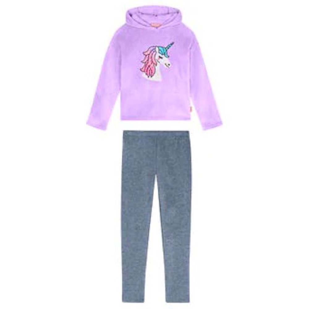 BCBG Girls Youth 2-piece Plush Set NWT